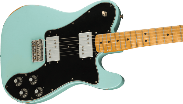 Fender Vintera Road Worn '70s Telecaster® Deluxe, Maple Fingerboard, Daphne Blue
