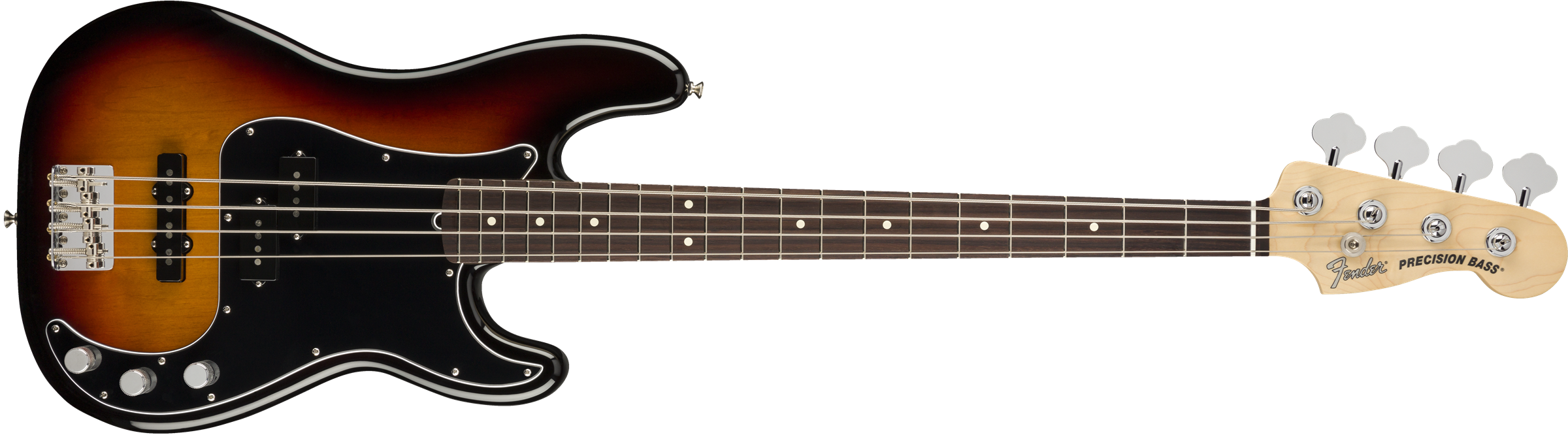 Fender American Performer Precision Bass®, Rosewood Fingerboard, 3-Color Sunburst