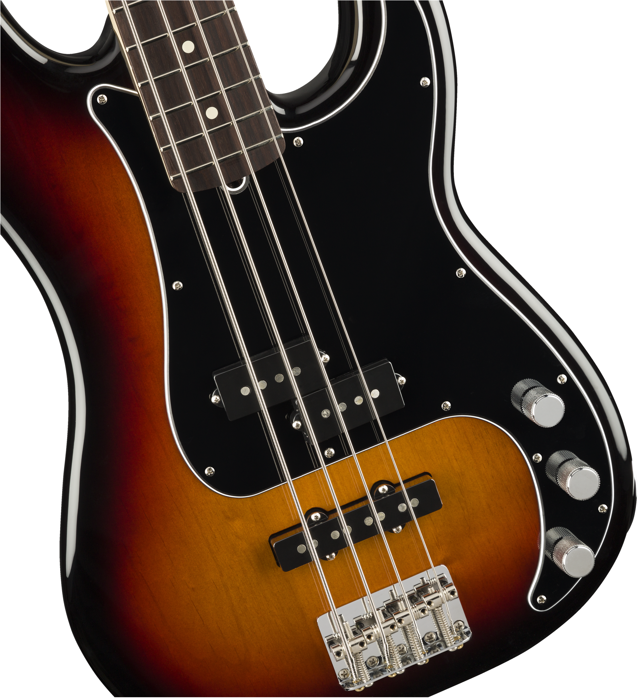 Fender American Performer Precision Bass®, Rosewood Fingerboard, 3-Color Sunburst