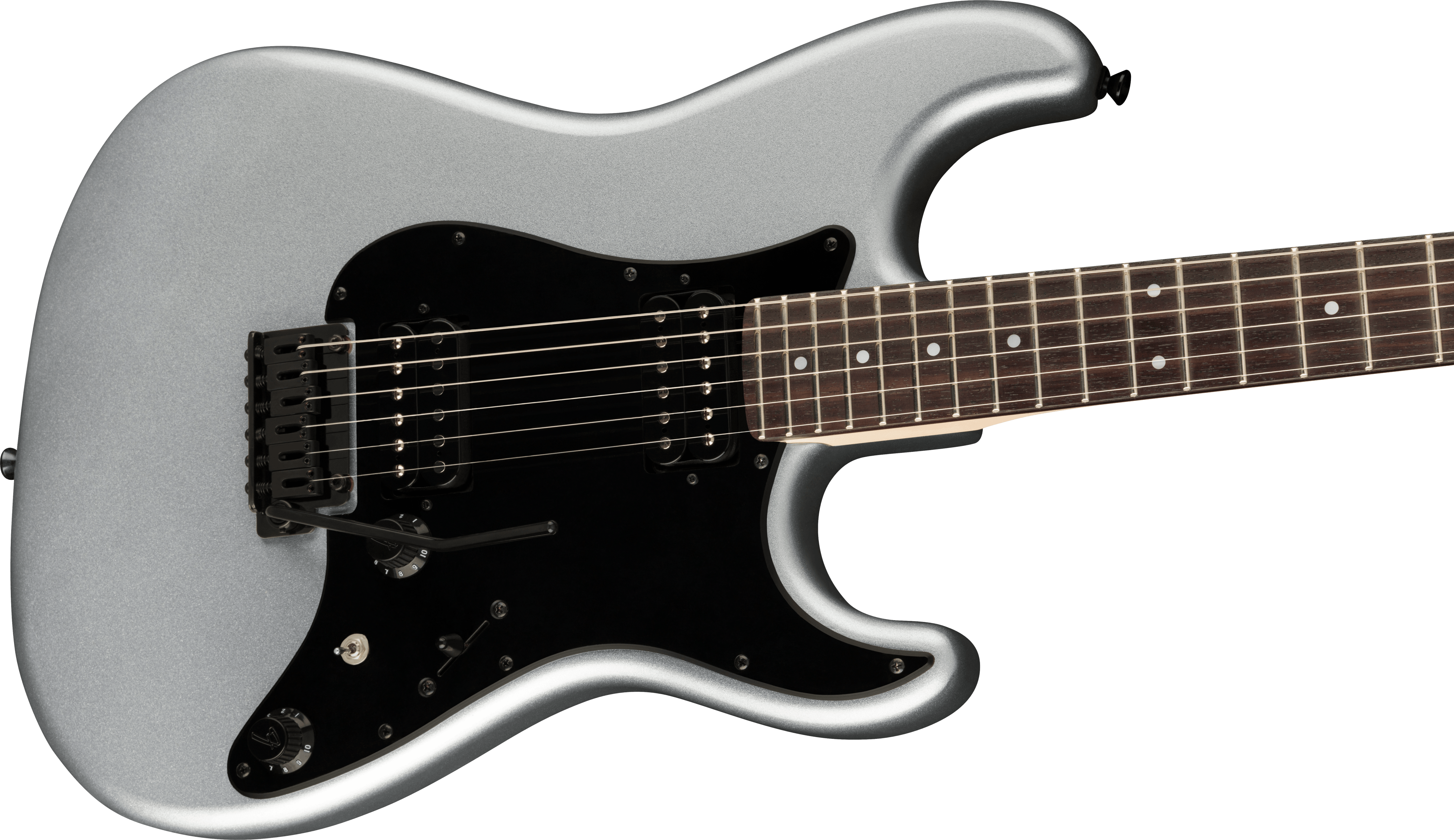 Fender Boxer Series Stratocaster® HH, Rosewood Fingerboard, Inca Silver