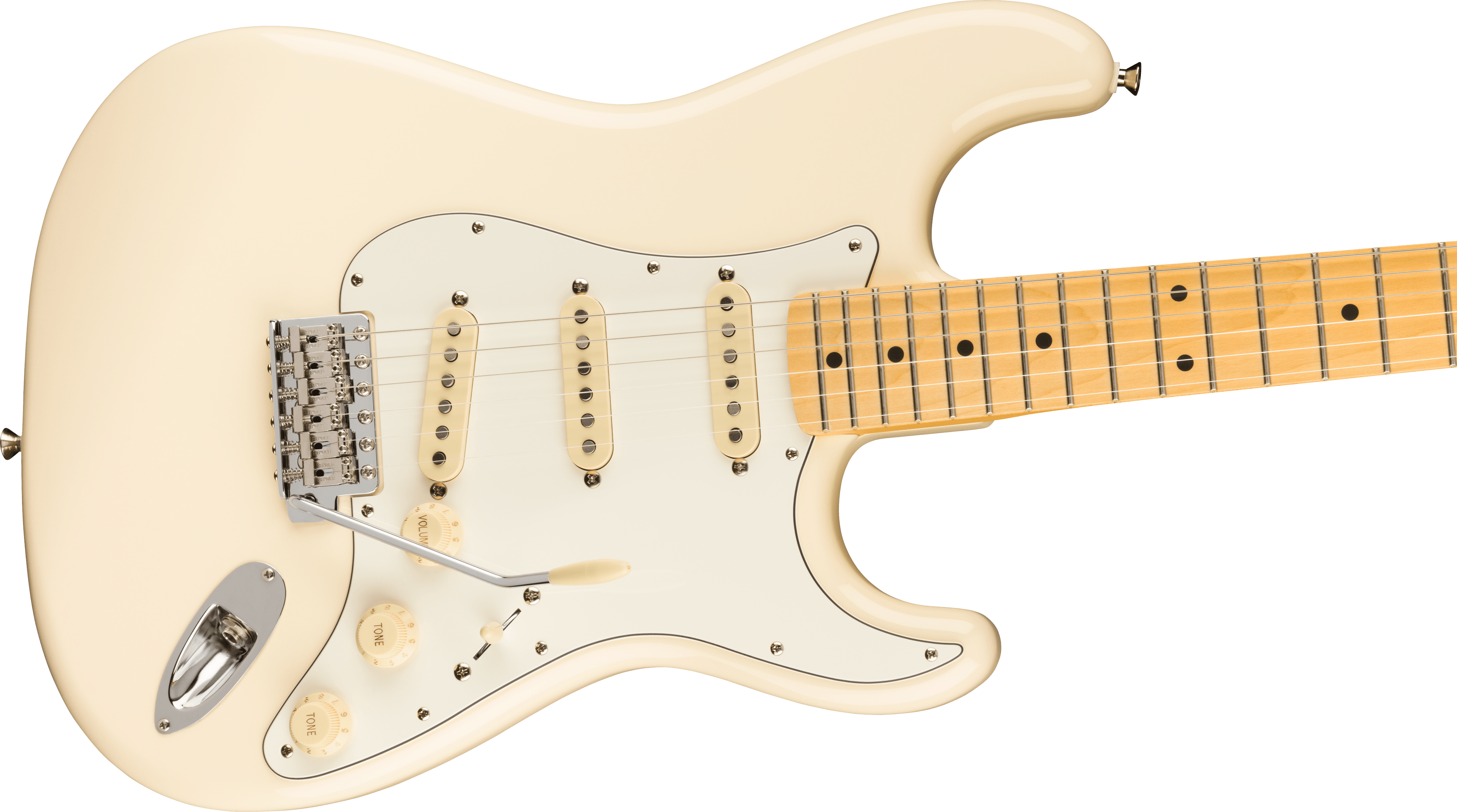 Fender JV Modified '60s Stratocaster®, Maple Fingerboard, Olympic White