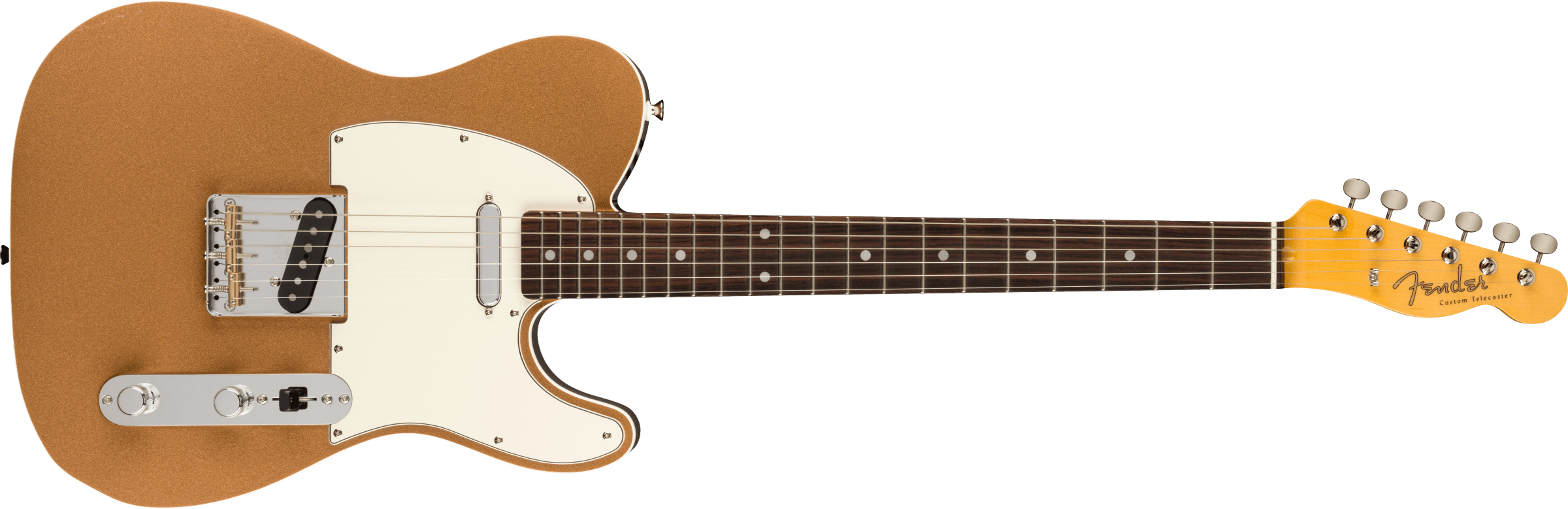 Fender JV Modified '60s Custom Telecaster®, Rosewood Fingerboard, Firemist Gold