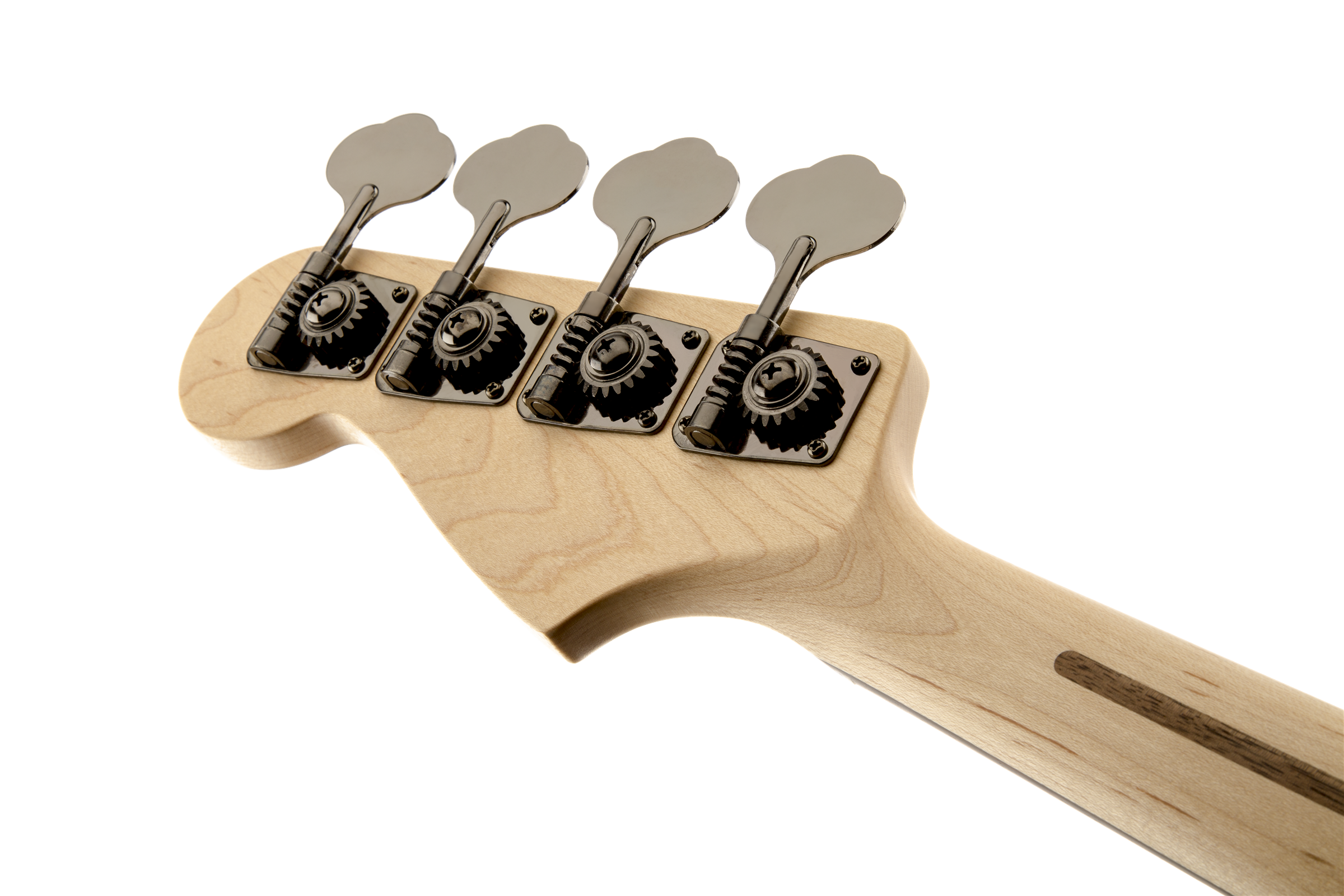 Fender Aerodyne® Jazz Bass®, Rosewood Stained Fingerboard, Black, No Pickguard