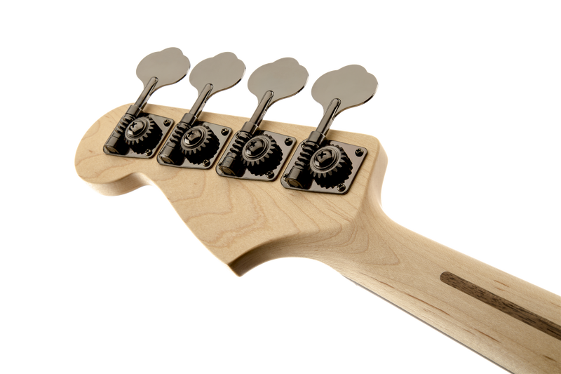Fender Aerodyne® Jazz Bass®, Rosewood Stained Fingerboard, Black, No Pickguard