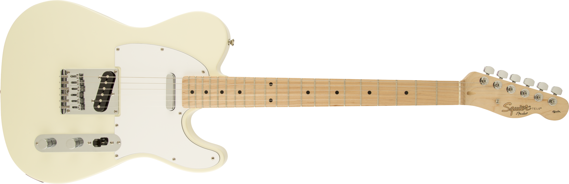 Squier affinity telecaster white top