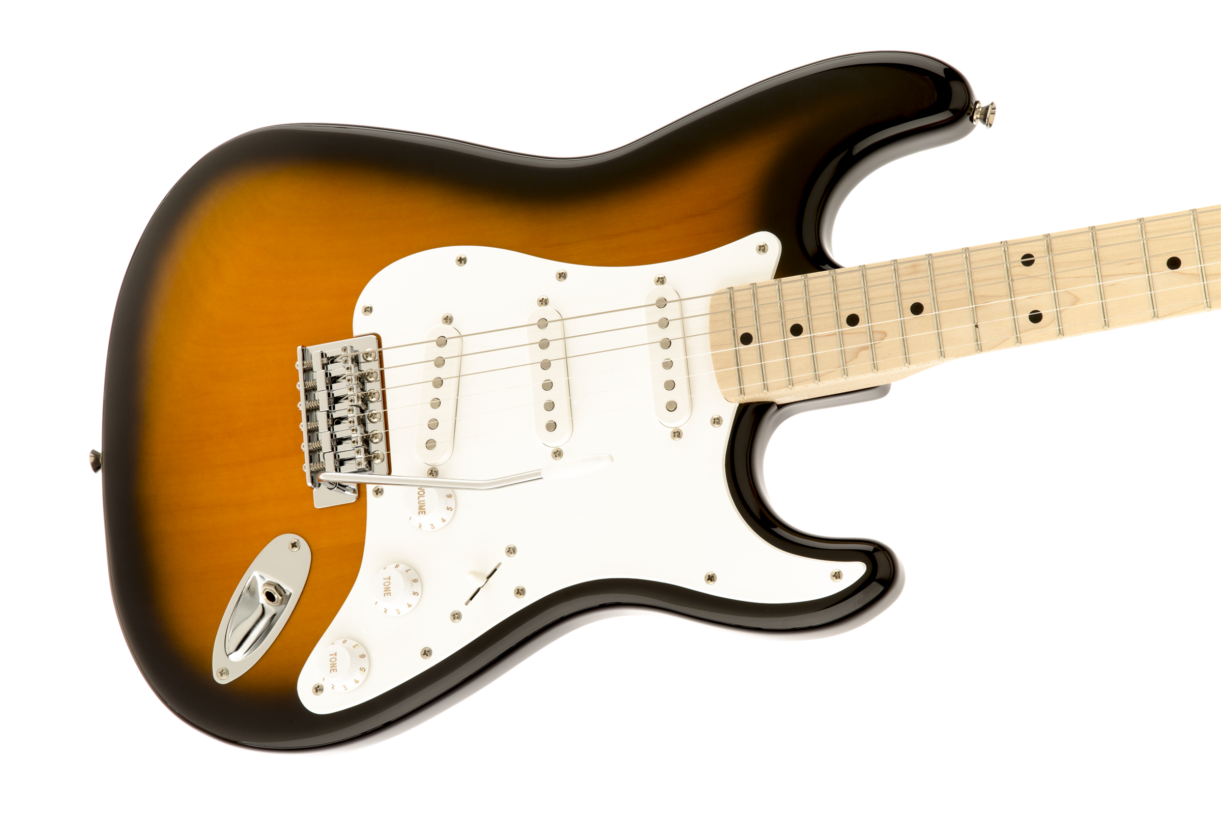 Squier Affinity Series™ Stratocaster®, Maple Fingerboard, 2-Color Sunburst