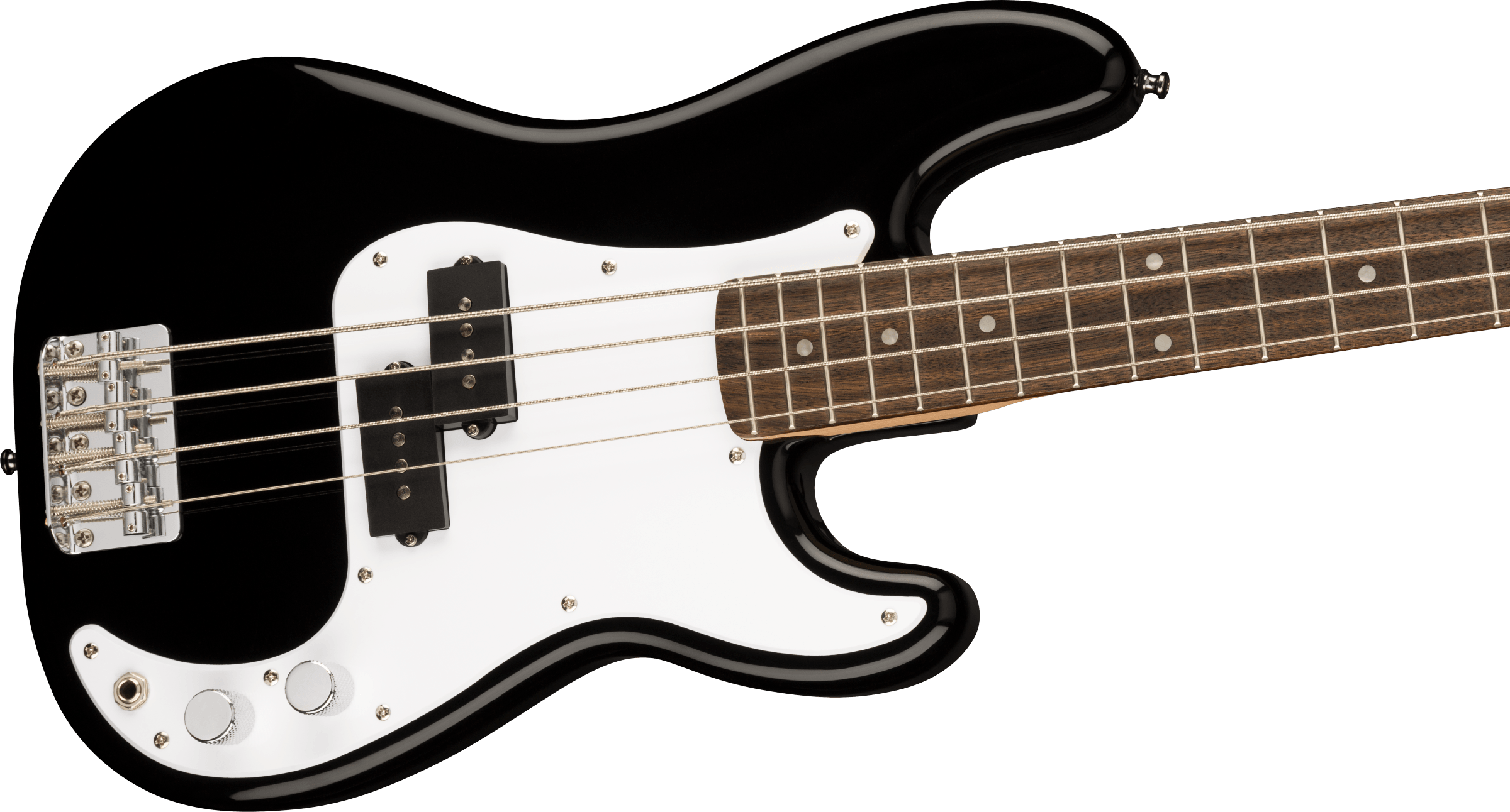 Squier Mini Precision Bass®, Laurel Fingerboard, Black