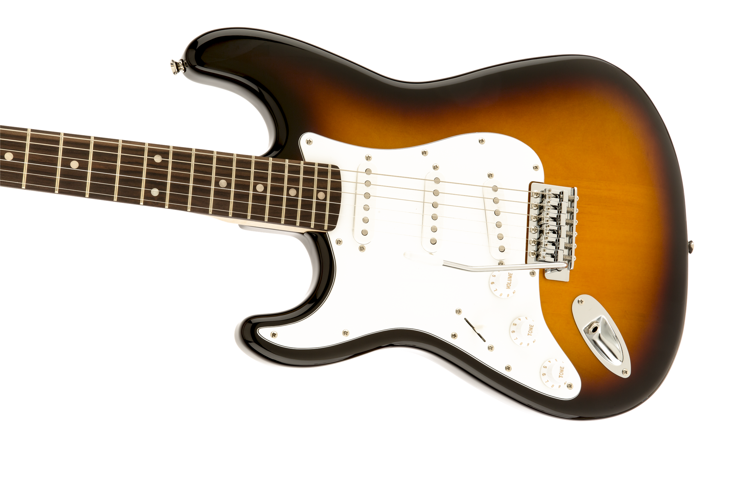 Squier Affinity Series™ Stratocaster®, Left-Handed, Laurel Fingerboard, Brown Sunburst