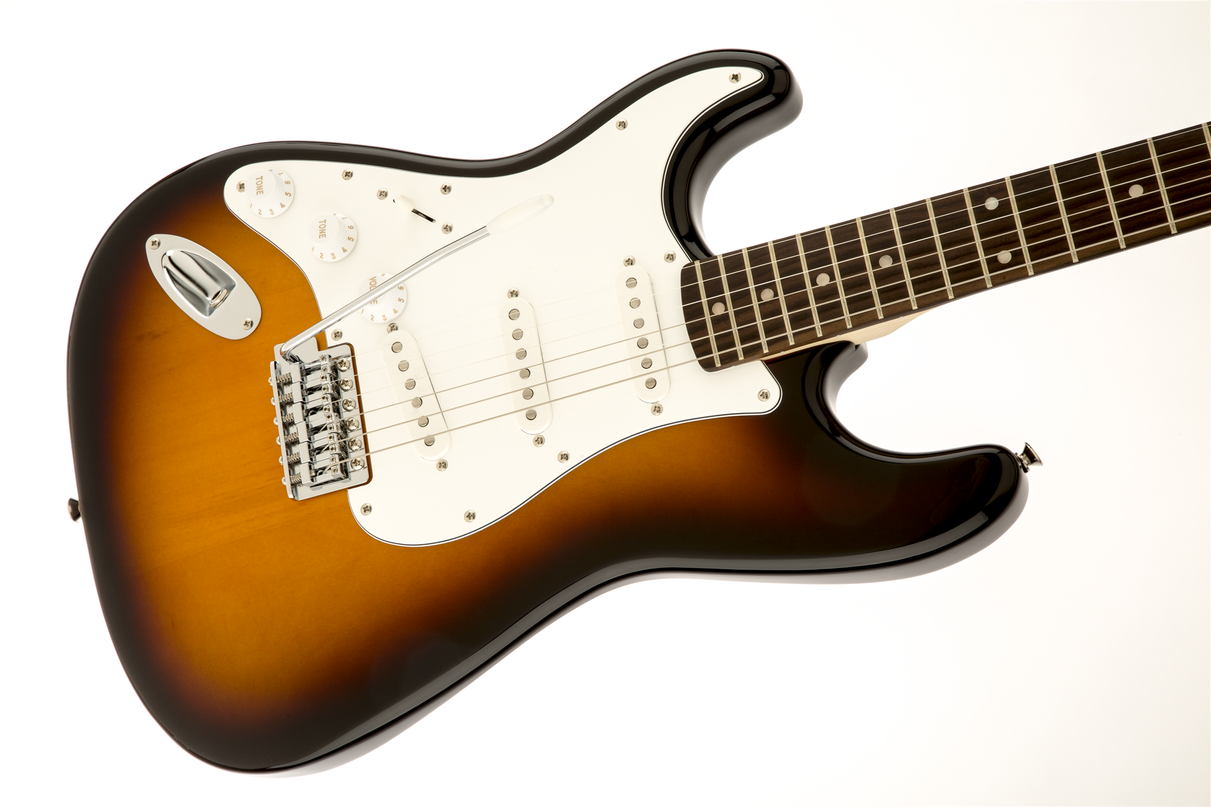 Squier Affinity Series™ Stratocaster®, Left-Handed, Laurel Fingerboard, Brown Sunburst