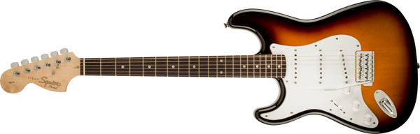 Squier Affinity Series™ Stratocaster®, Left-Handed, Laurel Fingerboard, Brown Sunburst
