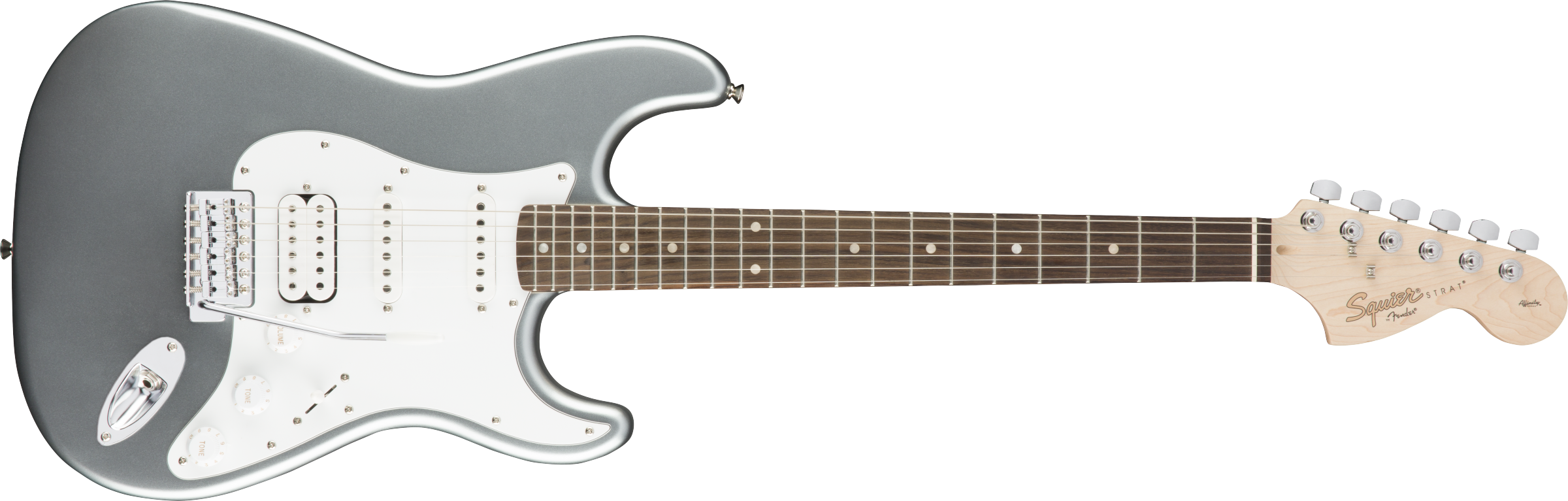 Squier Affinity Series™ Stratocaster® HSS, Laurel Fingerboard, Slick Silver