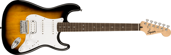 Squier Bullet Stratocaster HT HSS, Laurel Fingerboard, Brown Sunburst