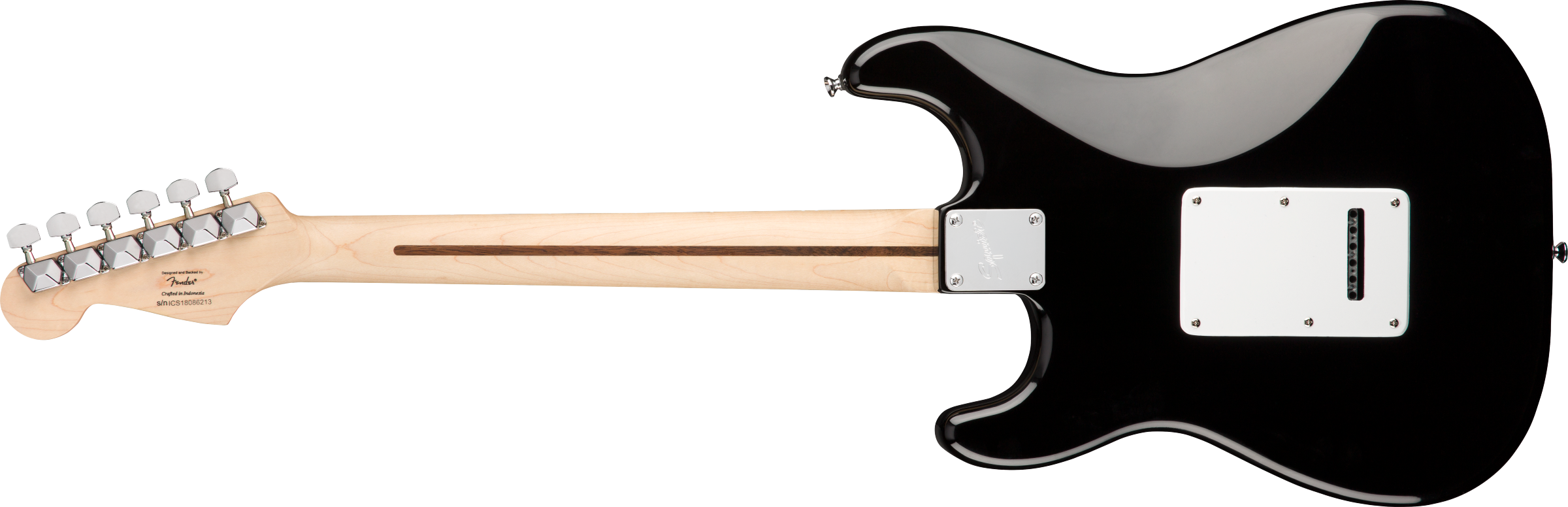 Squier Stratocaster® Pack, Laurel Fingerboard, Black, Gig Bag, 10G - 120V