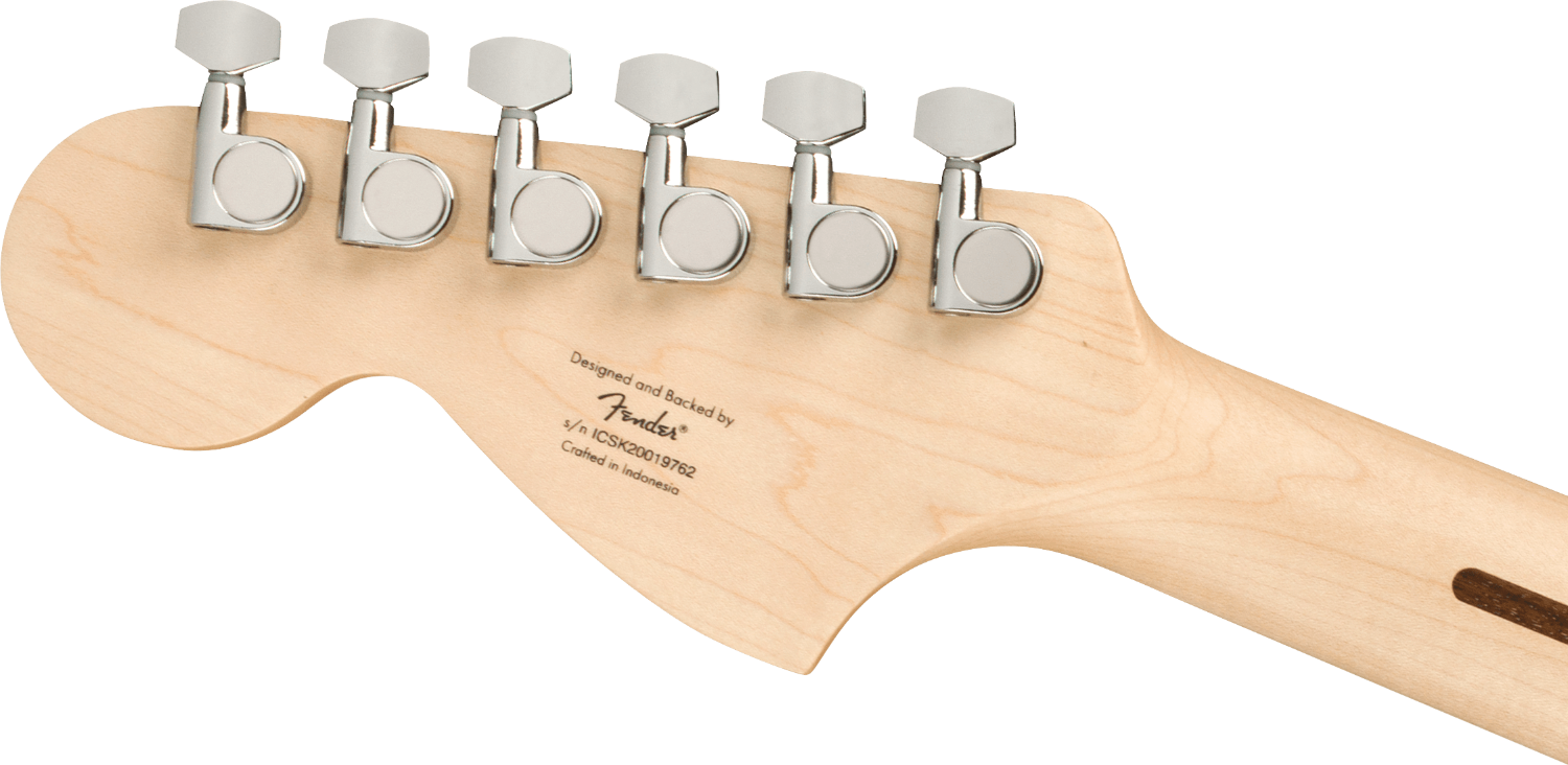 Squier Affinity Series Stratocaster HSS Pack, Maple Fingerboard, Lake Placid Blue, Gig Bag, 15G - 120V