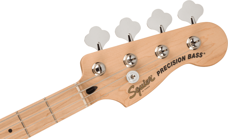 Squier Affinity Series Precision Bass PJ Pack, Maple Fingerboard, Black, Gig Bag, Rumble 15 - 120V