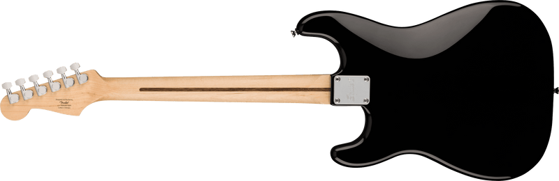 Squier Sonic™ Stratocaster® HT H, Laurel Fingerboard, Black Pickguard, Black