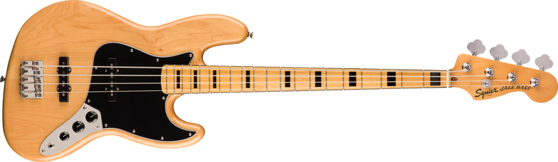 Squier Classic Vibe '70s Jazz Bass®, Maple Fingerboard, Natural