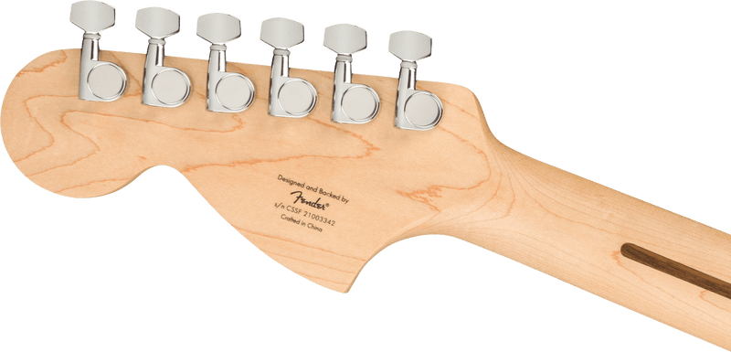 Squier FSR Affinity Series™ Stratocaster®, Laurel Fingerboard, White Pickguard, Surf Green