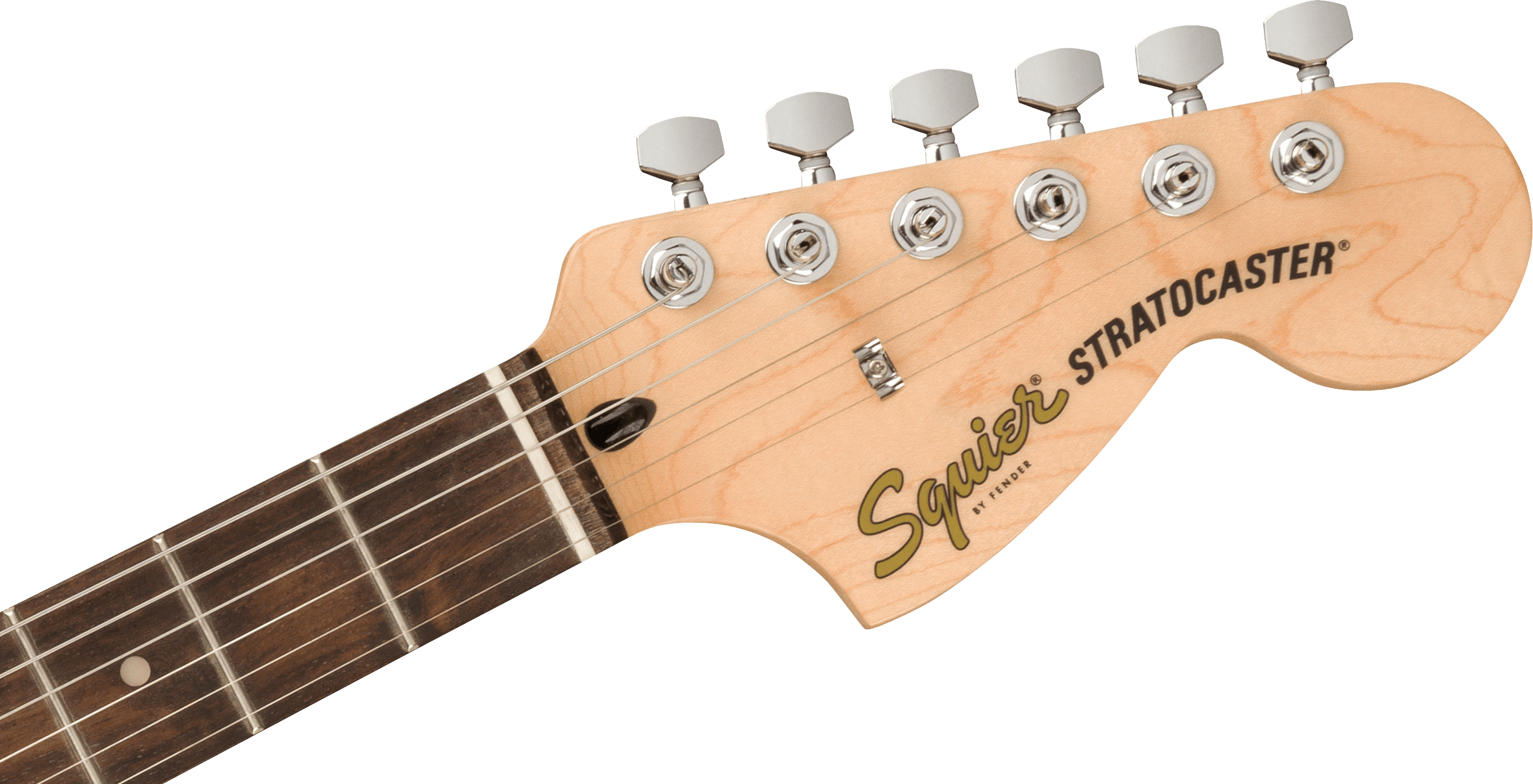 Squier FSR Affinity Series™ Stratocaster®, Laurel Fingerboard, White Pickguard, Surf Green