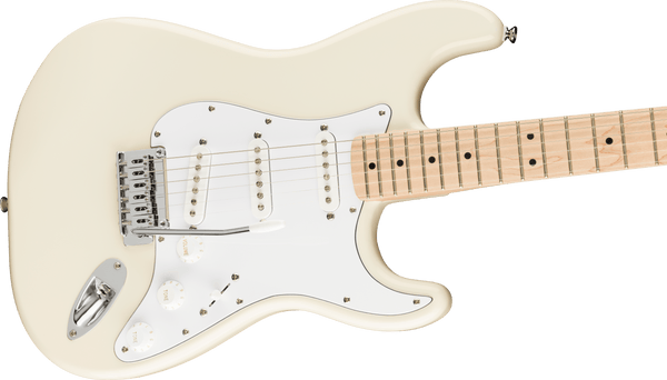Squier Affinity Series™ Stratocaster®, Maple Fingerboard, White Pickguard, Olympic White