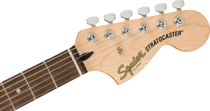 Squier Affinity Series™ Stratocaster® HH, Laurel Fingerboard, Black Pickguard, Charcoal Frost Metallic