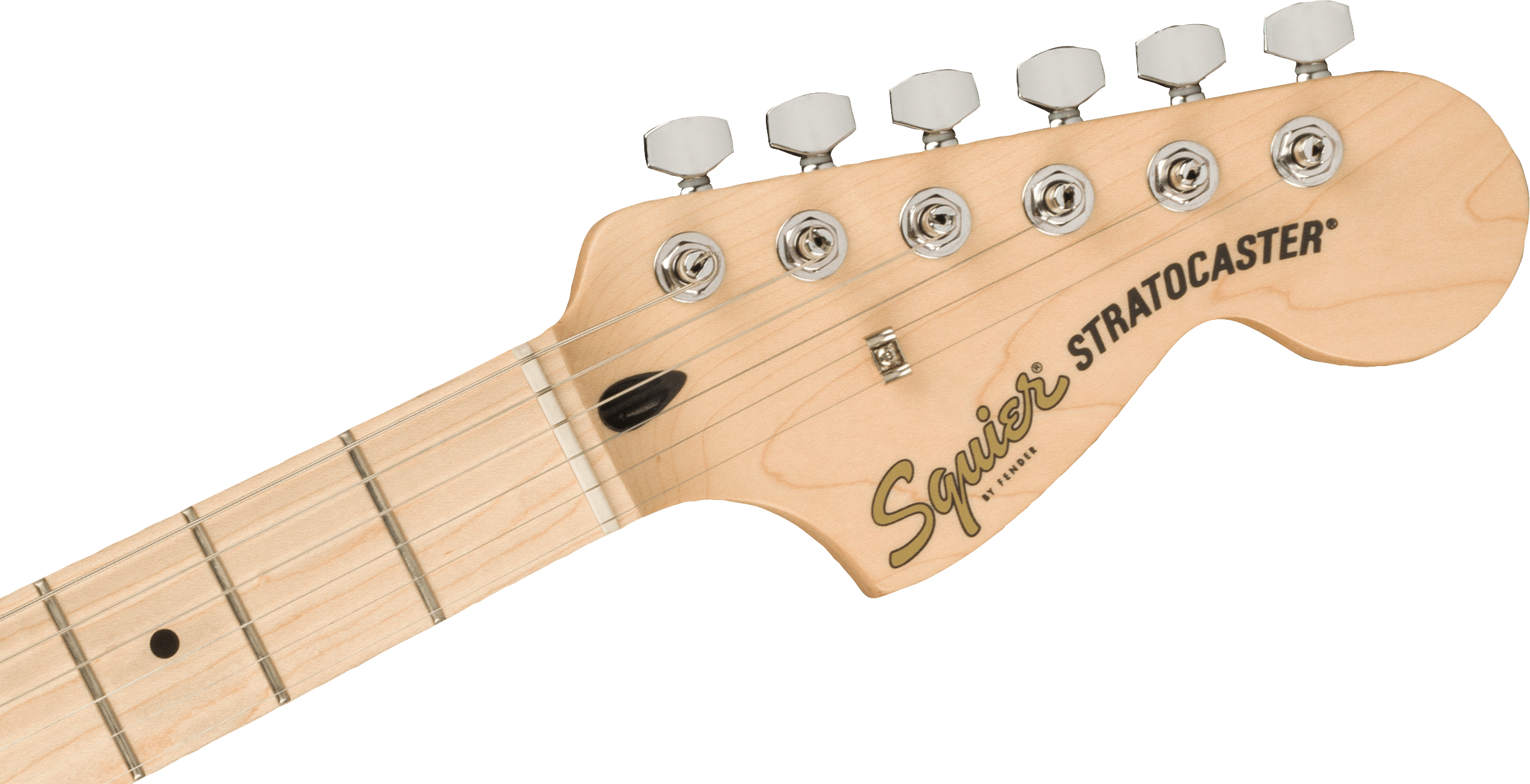 Squier Affinity Series™ Stratocaster® FMT HSS, Maple Fingerboard, Black Pickguard, Black Burst