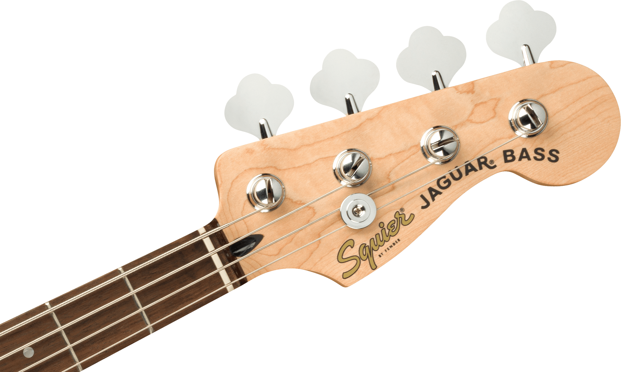 Squier Affinity Series™ Jaguar® Bass H, Laurel Fingerboard, Black Pickguard, Charcoal Frost Metallic