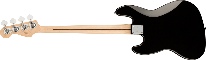 Squier Affinity Series Jazz Bass, Maple Fingerboard, Black Pickguard, Black