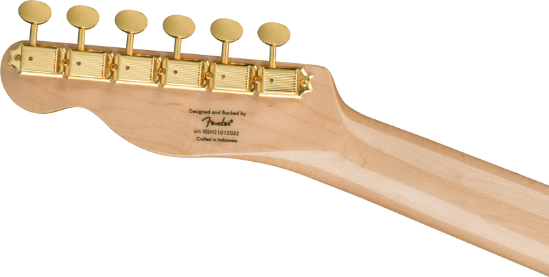 Squier 40th Anniversary Telecaster®, Gold Edition, Laurel Fingerboard, Gold Anodized Pickguard, Black