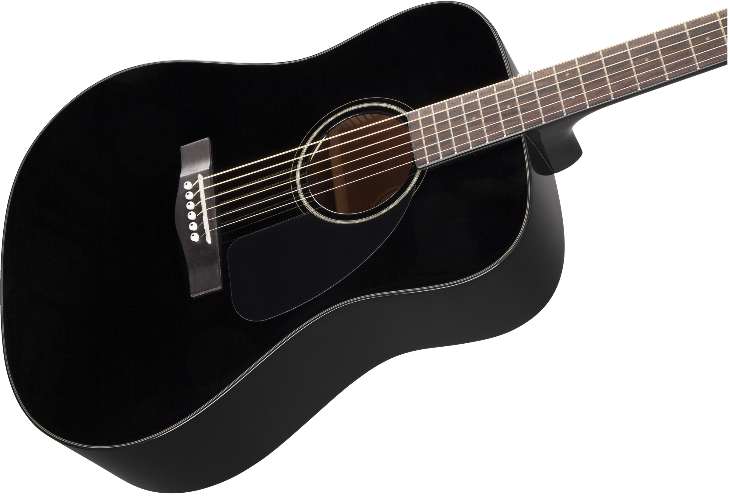 Fender CD-60 Dreadnought V3 w/Case, Walnut Fingerboard, Black