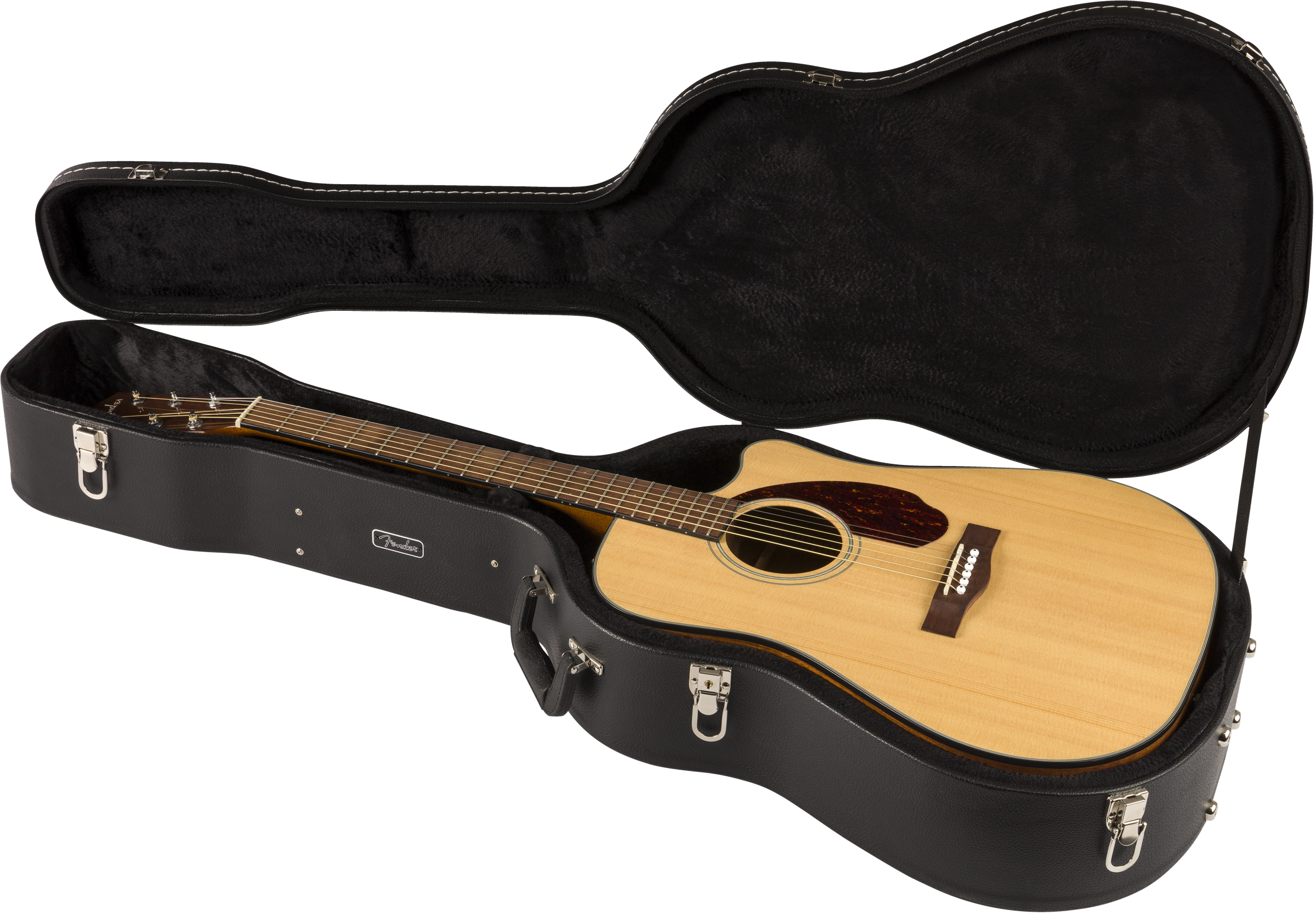 Fender CD-140SCE Dreadnought, Walnut Fingerboard, Natural w/Case
