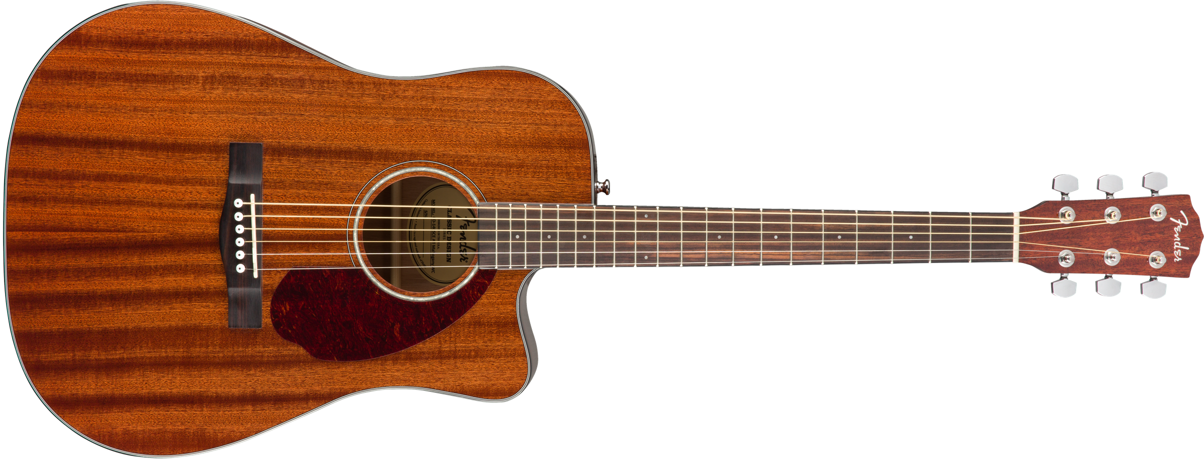Fender CD-140SCE Dreadnought, Walnut Fingerboard, All-Mahogany w/Case