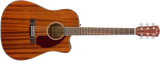 Fender CD-140SCE Dreadnought, Walnut Fingerboard, All-Mahogany w/Case