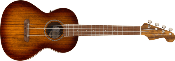 Fender Rincon Tenor Ukulele, Walnut Fingerboard, Aged Cognac Burst