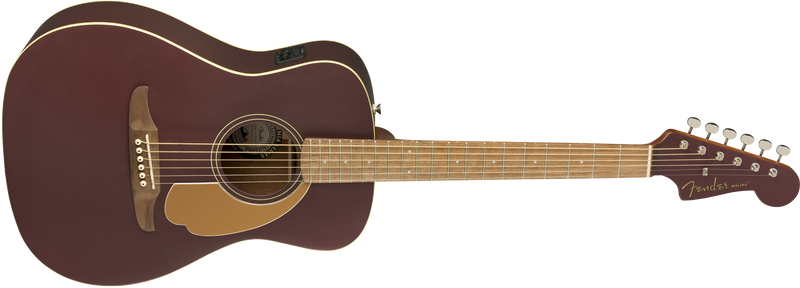 Fender Malibu Player, Walnut Fingerboard, Burgundy Satin