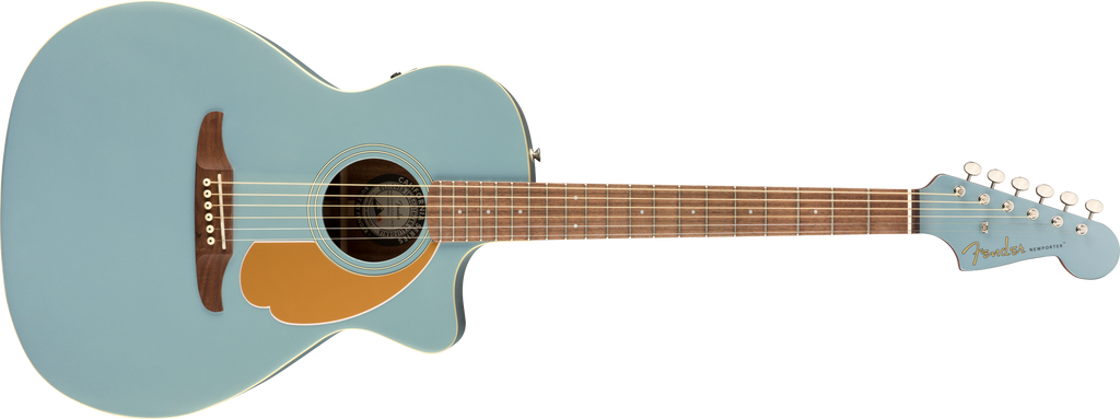 B Stock Fender Newporter Player Walnut Fingerboard Ice Blue Satin