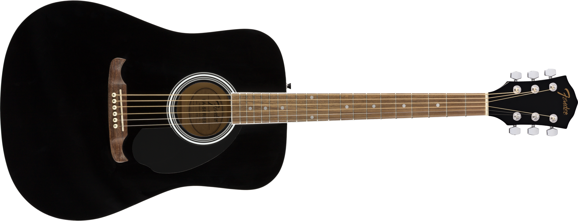 Fender FA-125 Dreadnought w/bag, Walnut Fingerboard, Black