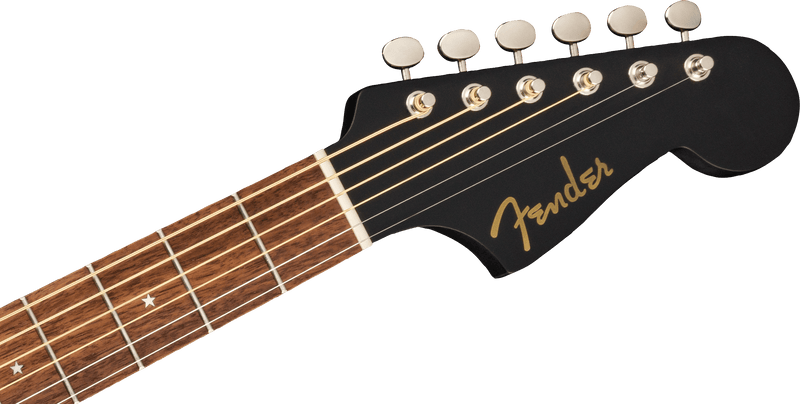 Fender Joe Strummer Campfire, Walnut Fingerboard, Matte Black