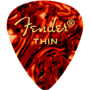 FENDER 351 SHAPE CLASSIC PICKS - 12 COUNT