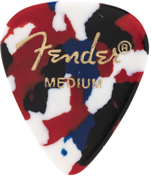 FENDER 351 SHAPE CLASSIC PICKS - 12 COUNT