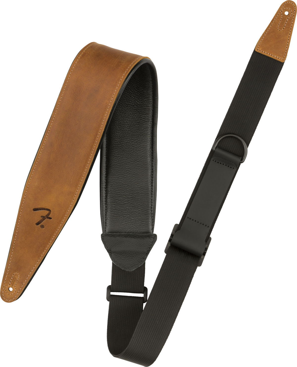 Fender 2.5" RIGHT HEIGHT™ LEATHER STRAP