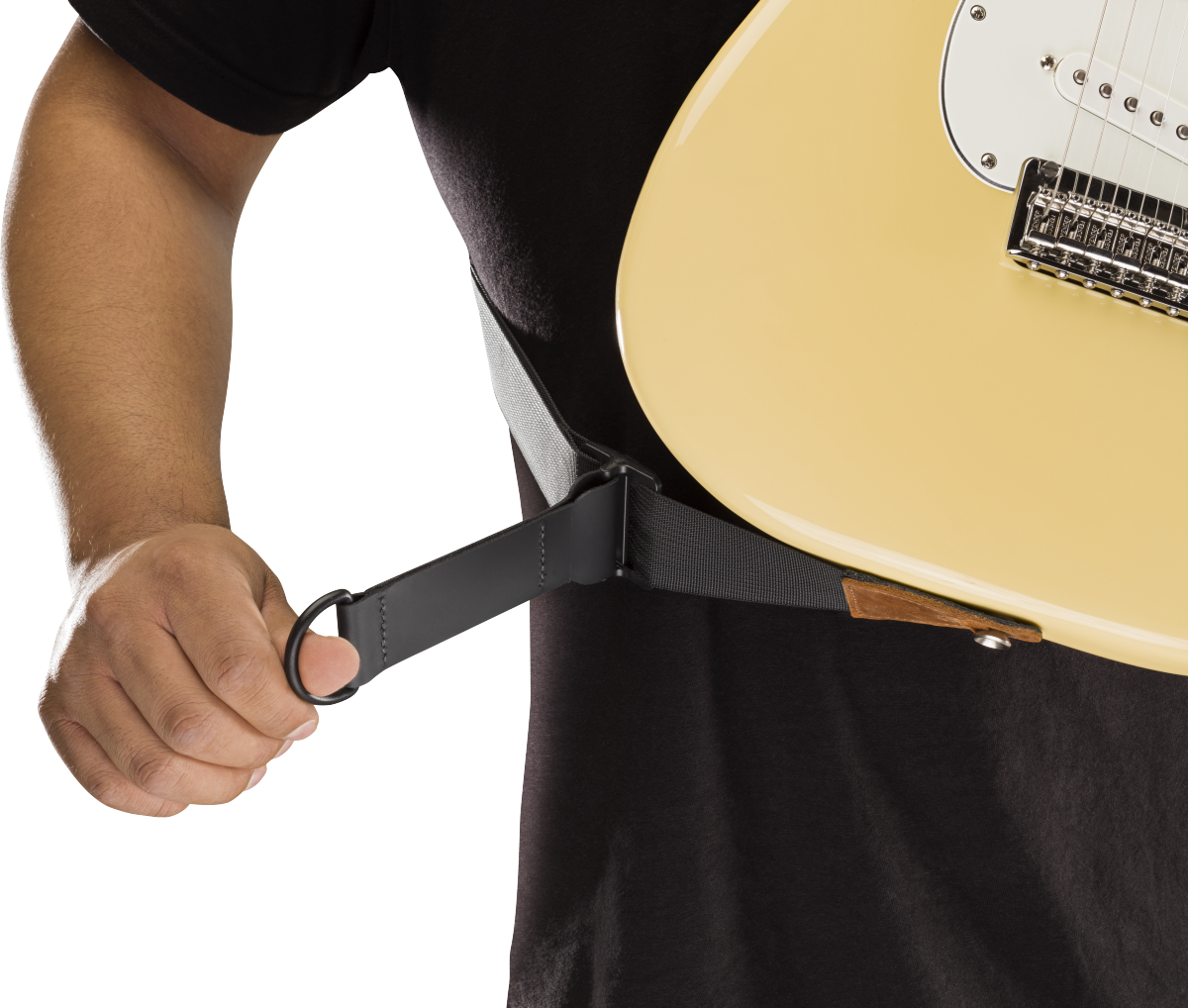 Fender 2.5" RIGHT HEIGHT™ LEATHER STRAP