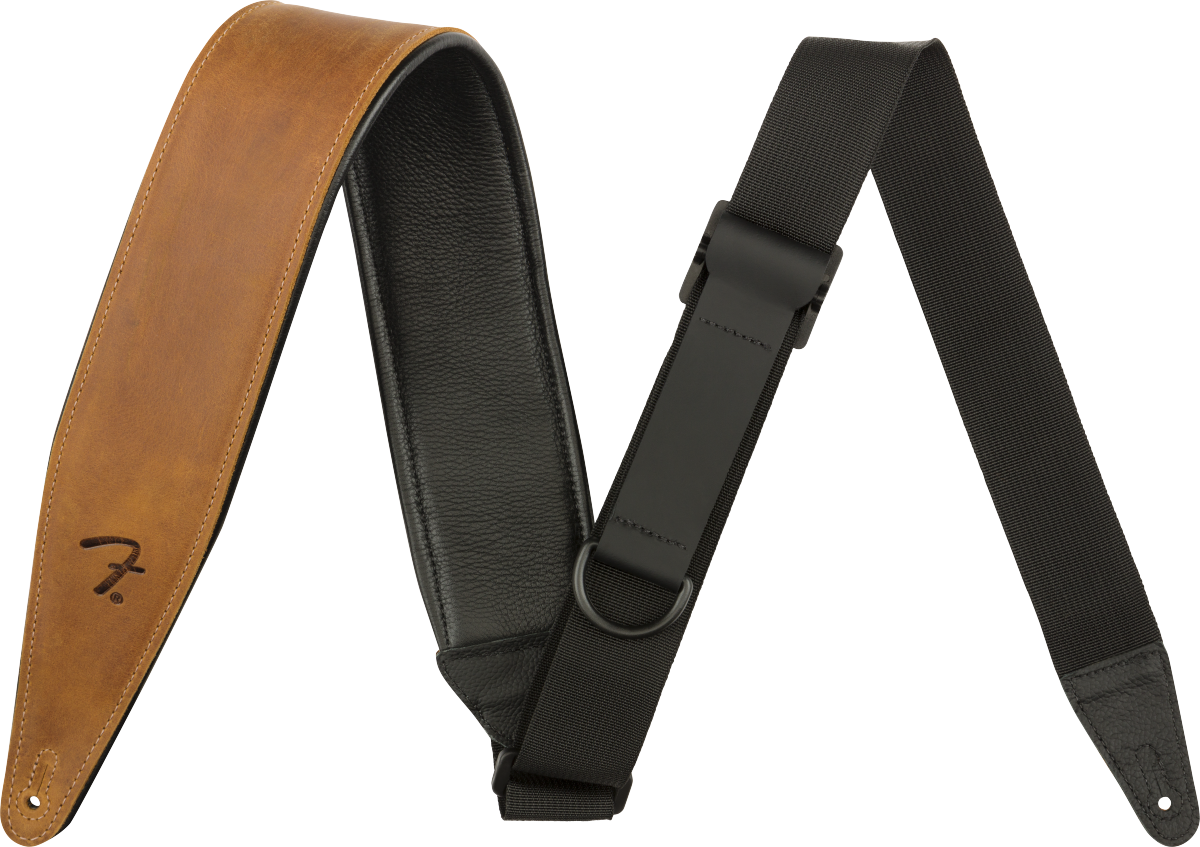 Fender 2.5" RIGHT HEIGHT™ LEATHER STRAP