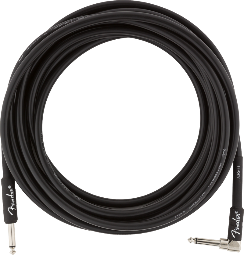 Fender Professional Series Angled Instrument Cable 18.6ft
