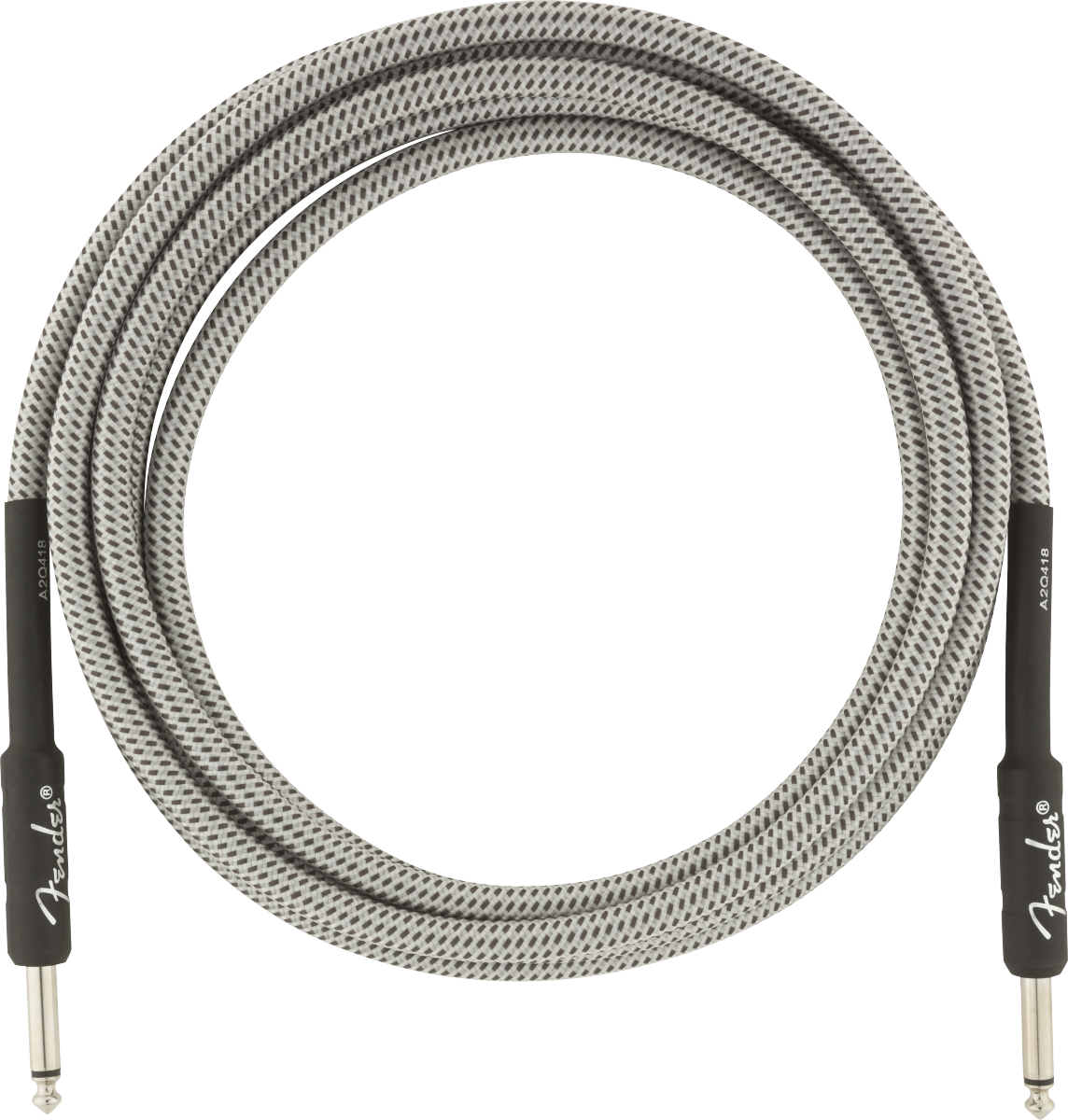 Fender Professional Series Instrument Cable 10ft, White Tweed