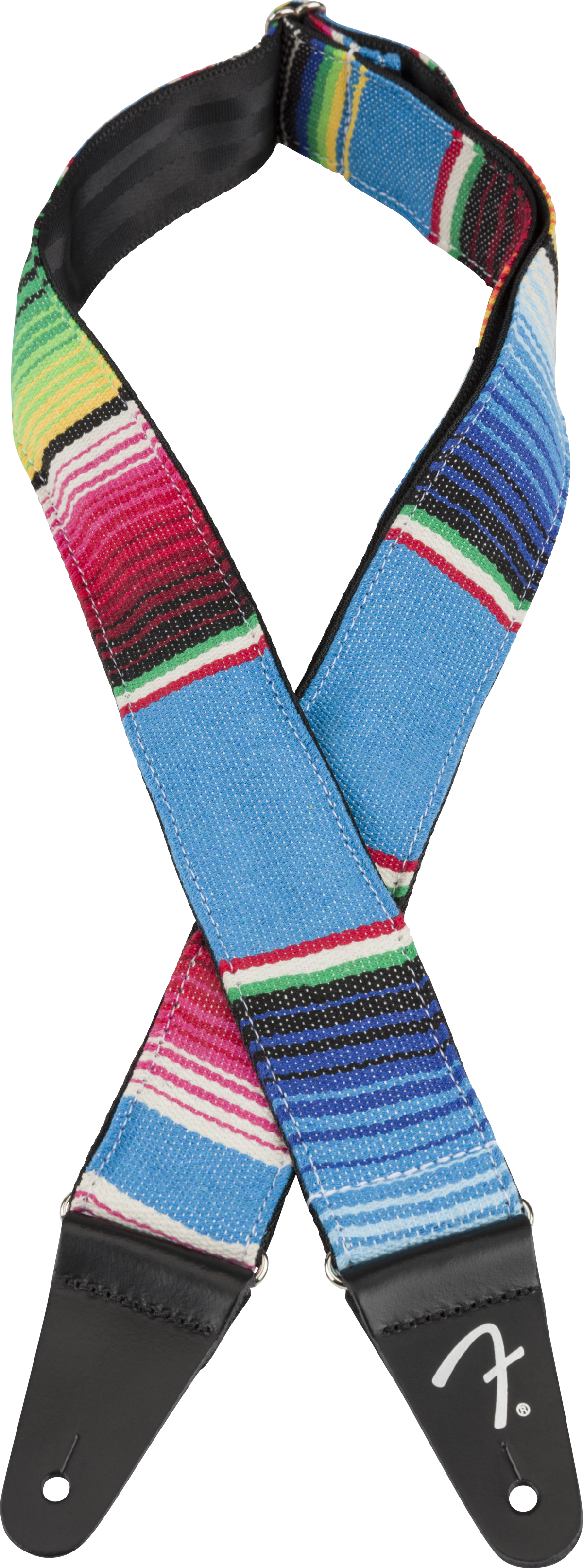STRAP GUITAR FENDER 2" Serape Strap - Blue Multi