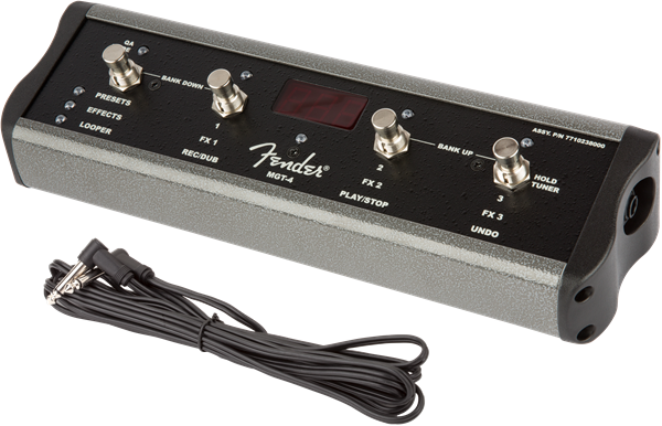 Fender Footswitch, Four Button, MGT-4, 1/4" Connector, Mustang GT