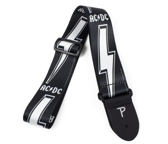 STRAP GUITAR POLYESTER AC/DC PERRI'S LEATHERS 2" WIDE