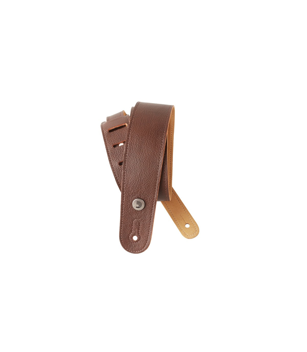 D'addario Slim Garment Leather Guitar Strap