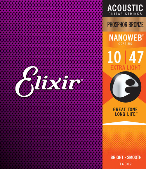 ELIXIR Acoustic Phosphor Bronze With Nanoweb Coating